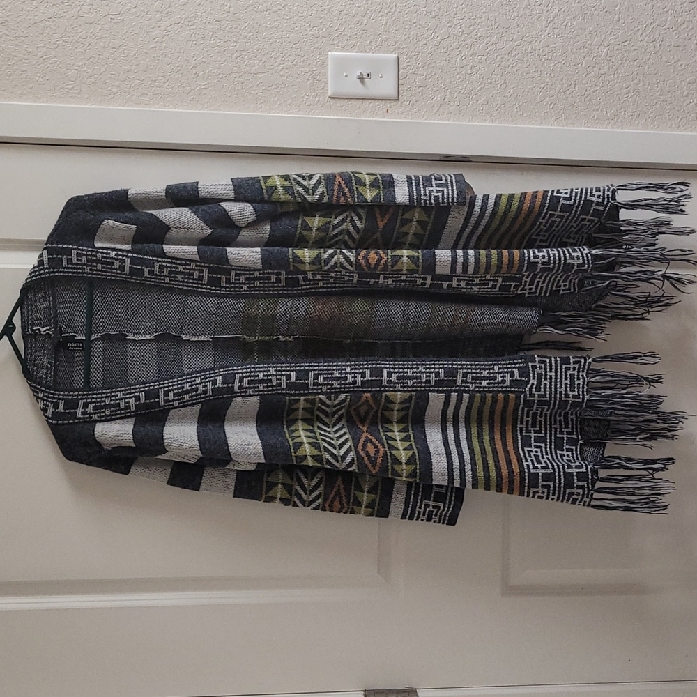 Nema Avenue Open front Cardigan. Western. Size M/L